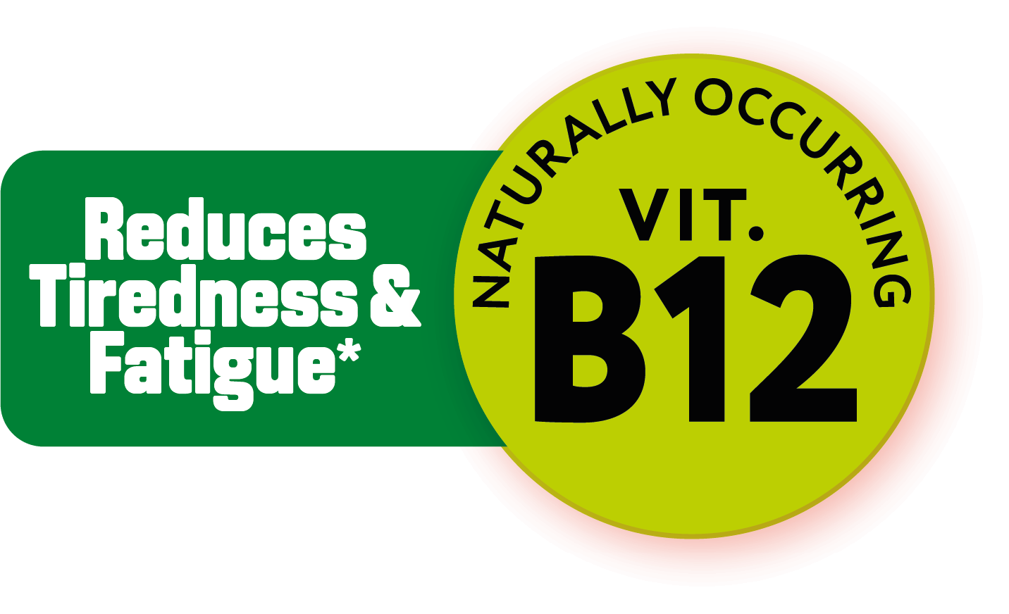 Naturally Occurring Vitamine B12. Reduces Tiredness & Fatigue*