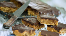 Chocolate Malt Loaf Flapjack