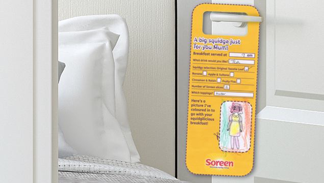 Mother's Day door hanger