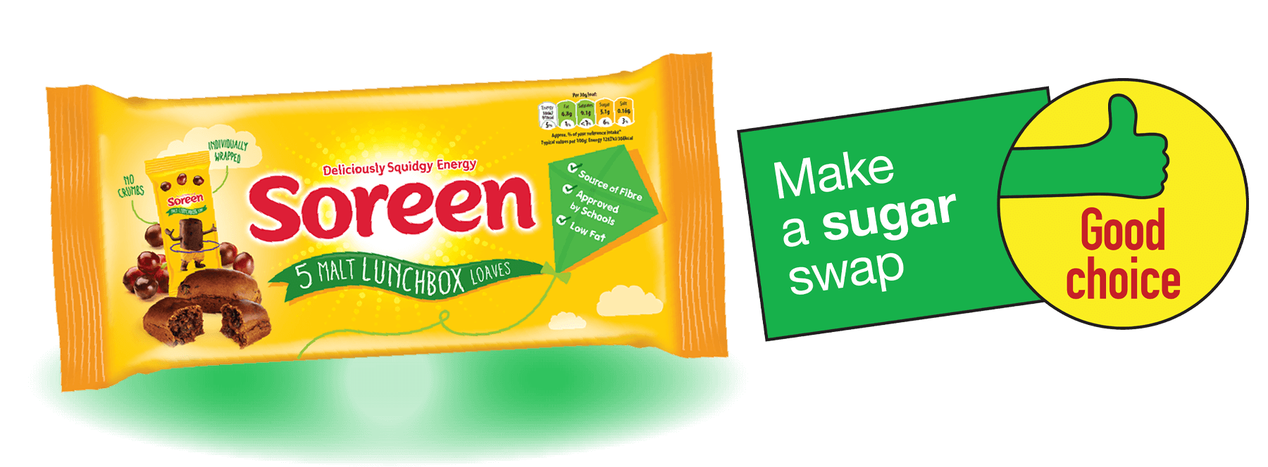 Soreen and good choice